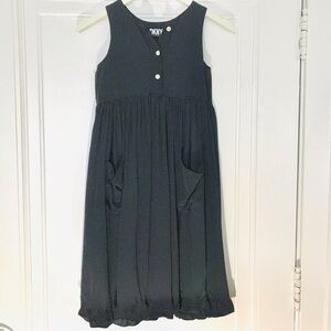 Vintage DKNY girls pin dot dress